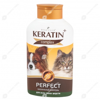 KERATINCOMPLEX PERFECT шампунь для собак и кошек, 400 мл